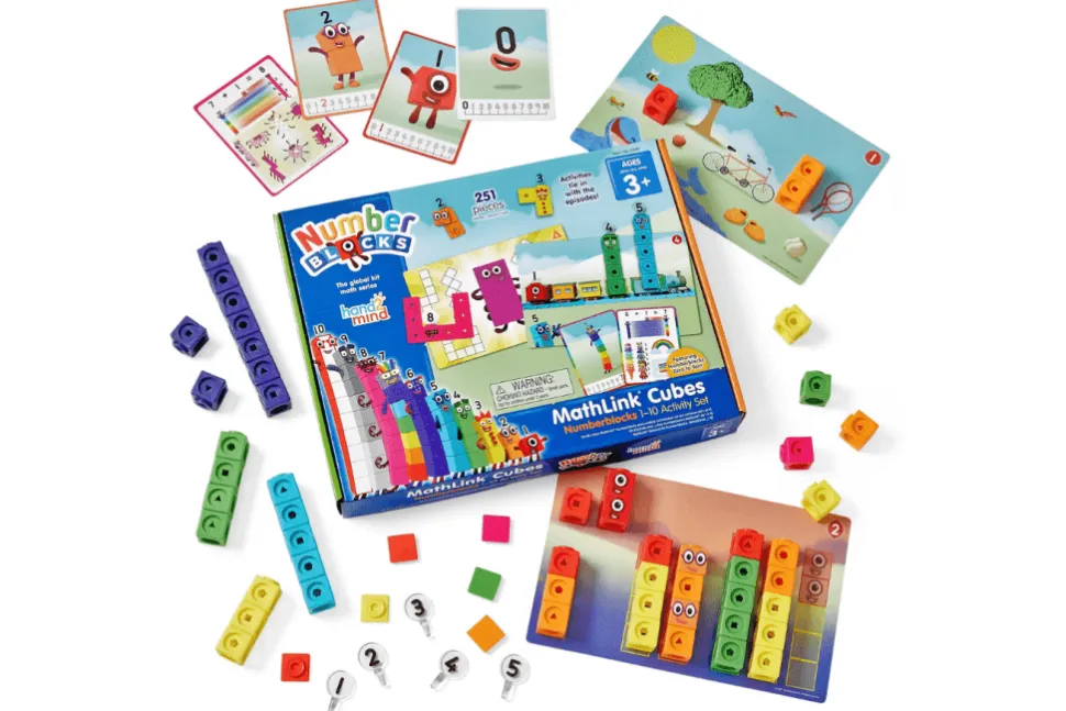 Numberblocks Mathlink Cubes - 1-10 Math Activity Set