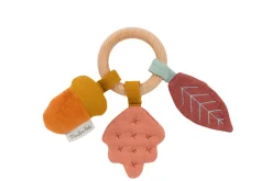 Oak Tree Wood Ring Rattle