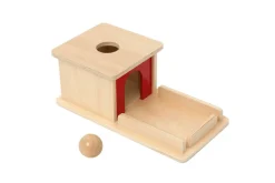 Object Permanence Box with Tray