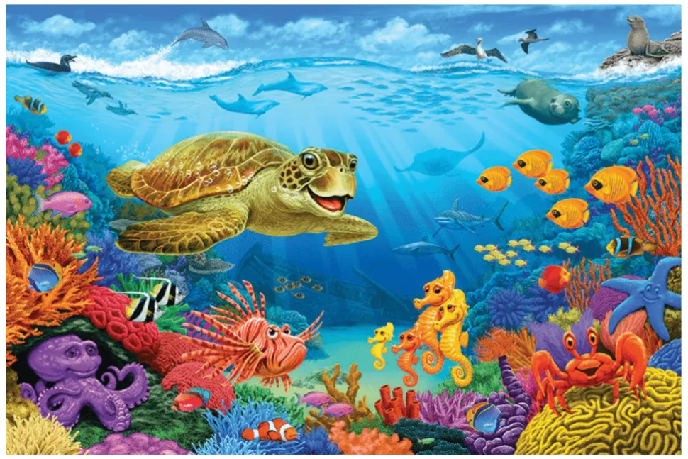 Ocean Reef (Floor Puzzle 36pc)