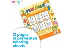 Ooly Toddler Colouring Book - My First Feelings