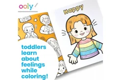 Ooly Toddler Colouring Book - My First Feelings
