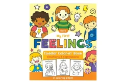 Ooly Toddler Colouring Book - My First Feelings