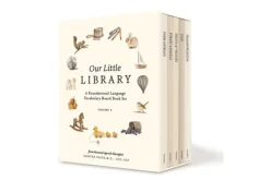 Our Little Library: A Foundational Language Vocabulary Board Book Set for Babies by Tabitha Paige