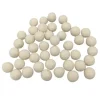 Papoose Felt White Balls (1.5cm)