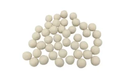 Papoose Felt White Balls (1.5cm)