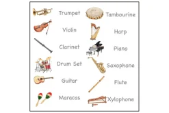 3-Part Language Cards (Watercolour) (Multiple Themes Available)