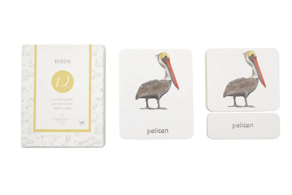3-Part Language Cards (Watercolour) (Multiple Themes Available)