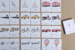 3-Part Language Cards (Watercolour) (Multiple Themes Available)