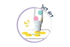 Pearlescent Dot Markers