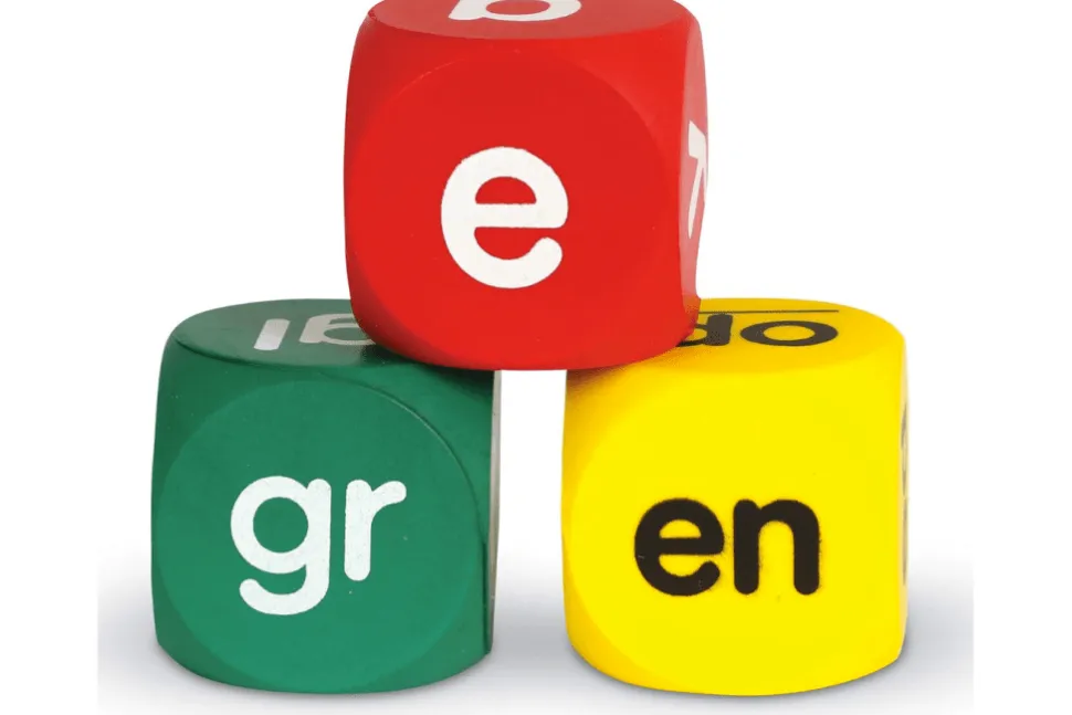 Phonics Cubes Class Set (18pcs)