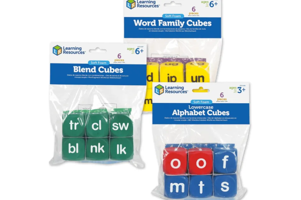 Phonics Cubes Class Set (18pcs)