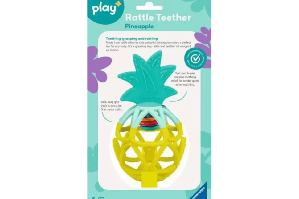Pineapple Rattle Teether