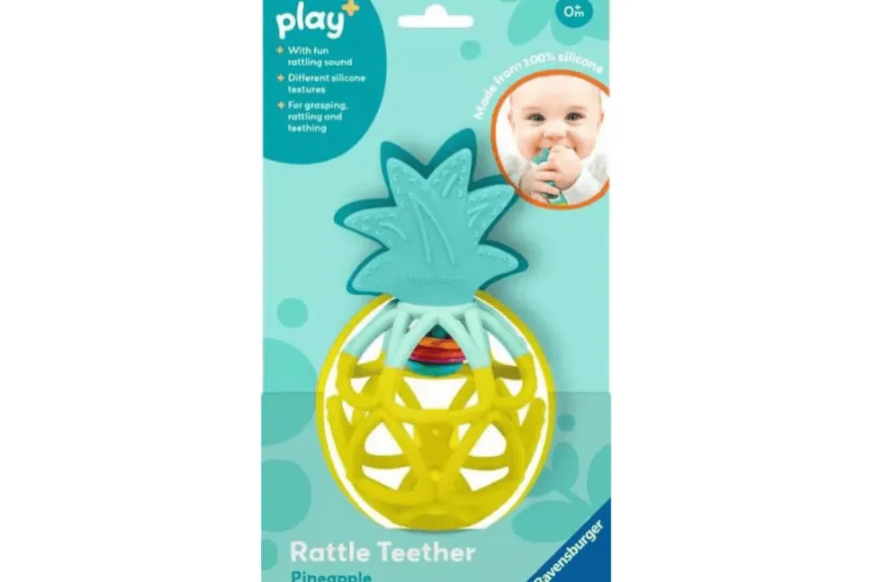 Pineapple Rattle Teether