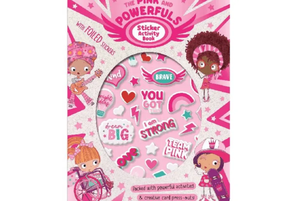 Pink and Powerful Sticker Activity Book