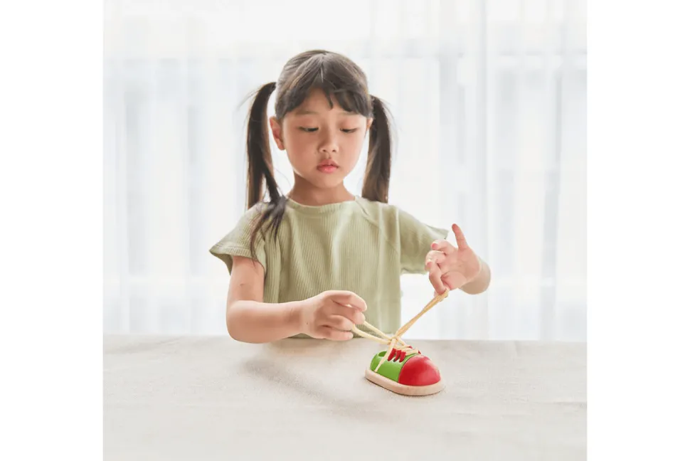 Plan Toys Tie-Up Shoe