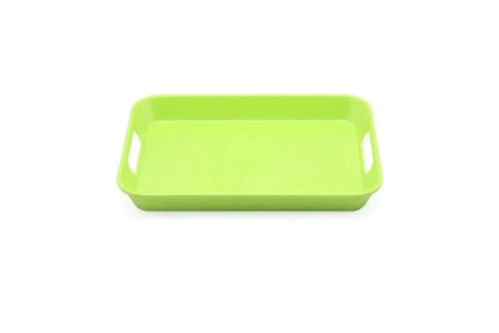 Plastic Tray with Cutout Handles (Small or Large)