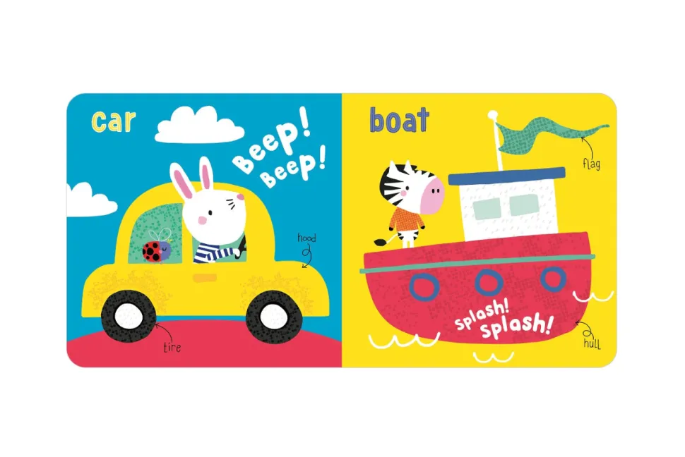 Play-City Rollers Beep! Activity Board Book