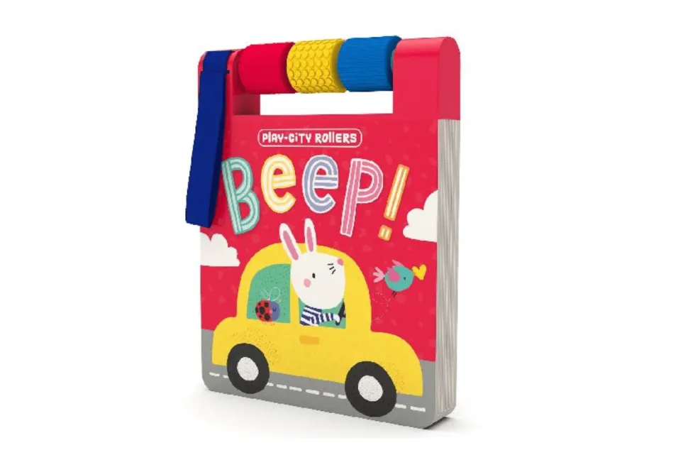 Play-City Rollers Beep! Activity Board Book