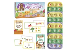 Popplers Farm & Food Game [The Fidget Company] (Ages 18 months+)