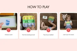 Popplers Farm & Food Game [The Fidget Company] (Ages 18 months+)