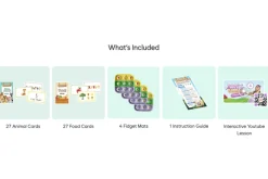 Popplers Farm & Food Game [The Fidget Company] (Ages 18 months+)