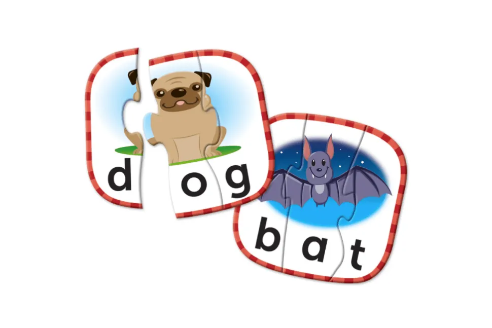 Puzzle Cards - 3 Letter Words