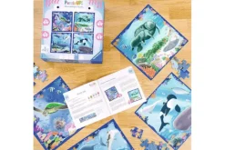 Puzzle UP! Ocean Life - 64, 72, 81, and 90 Piece Puzzles