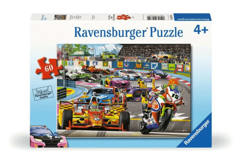 Racetrack Rally - 60pc Puzzle