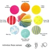 Rainbow Fabric Baby Ball