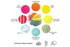 Rainbow Fabric Baby Ball