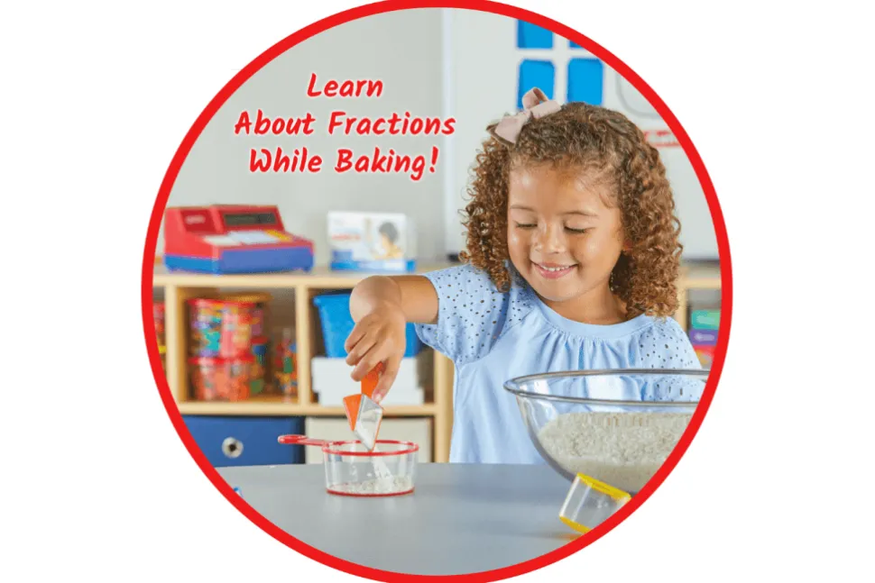 Rainbow Fraction® Measuring Cups (Set of 4)