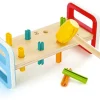 Rainbow Pound-A-Peg Bench - Hape