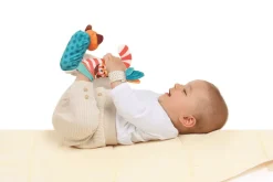 Rattle and Crinkle Socks + Squeak and Grasp Wrist Toys
