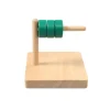 Rings on a Horizontal Dowel