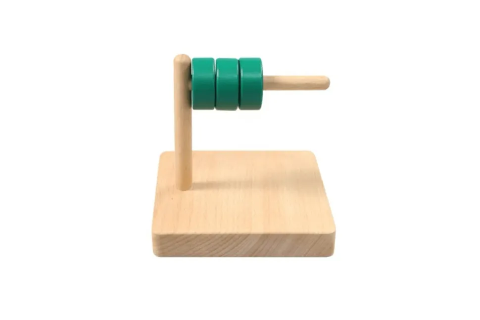 Rings on a Horizontal Dowel