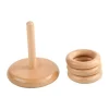 Rings on a Vertical Dowel