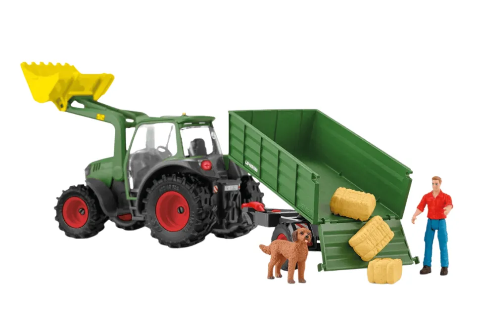 Schleich Tractor with Trailer