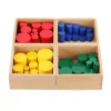 Set of Knobless Cylinders