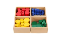 Set of Knobless Cylinders