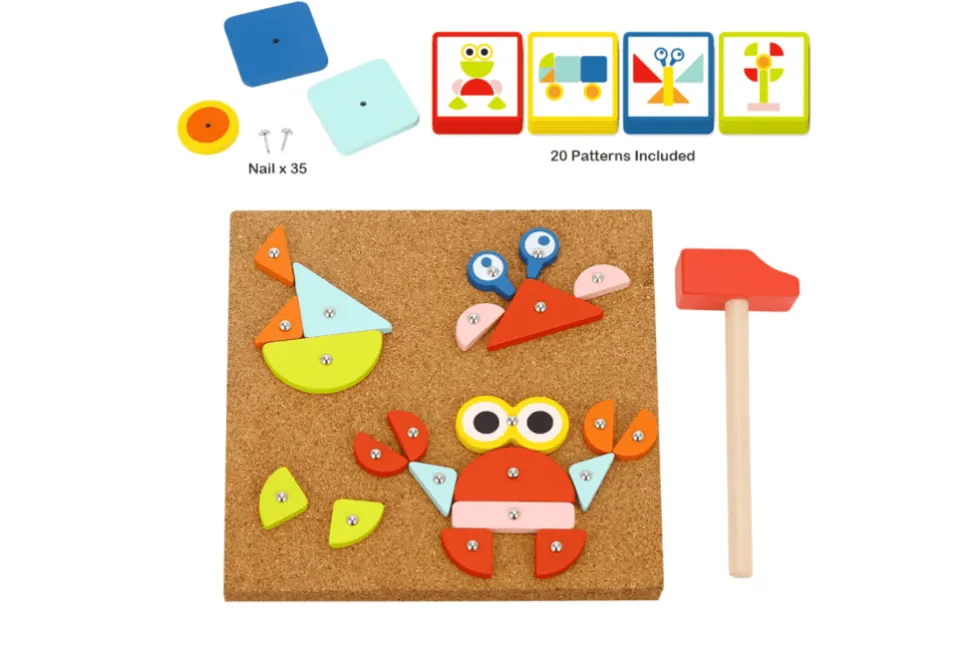 Shape & Pattern Hammer Activity