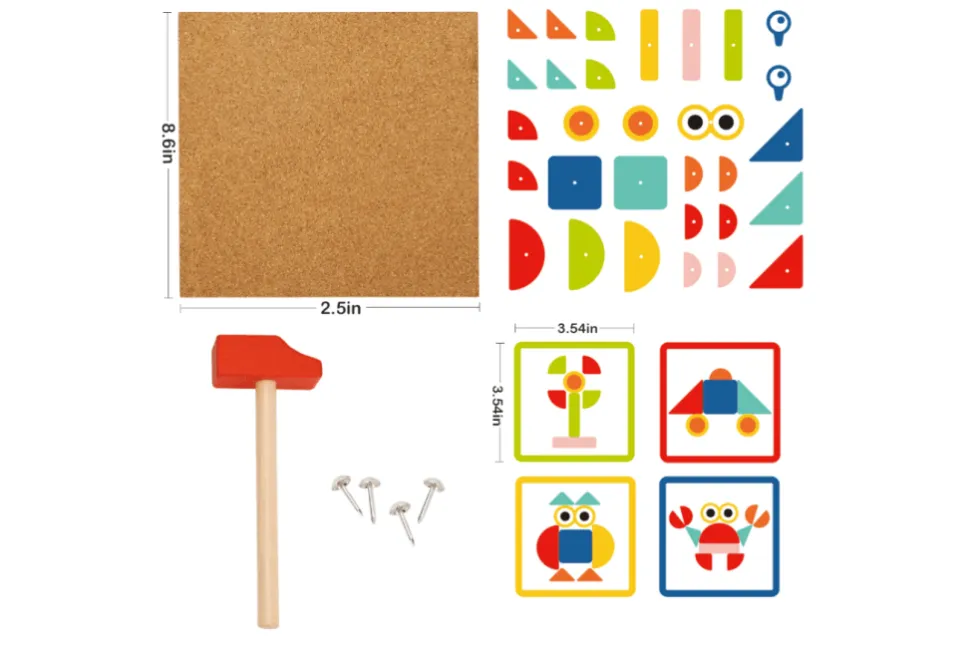 Shape & Pattern Hammer Activity