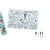 Silicone Washable Colouring Placemat (various themes)