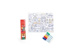 Silicone Washable Colouring Placemat (various themes)