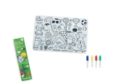 Silicone Washable Colouring Placemat (various themes)