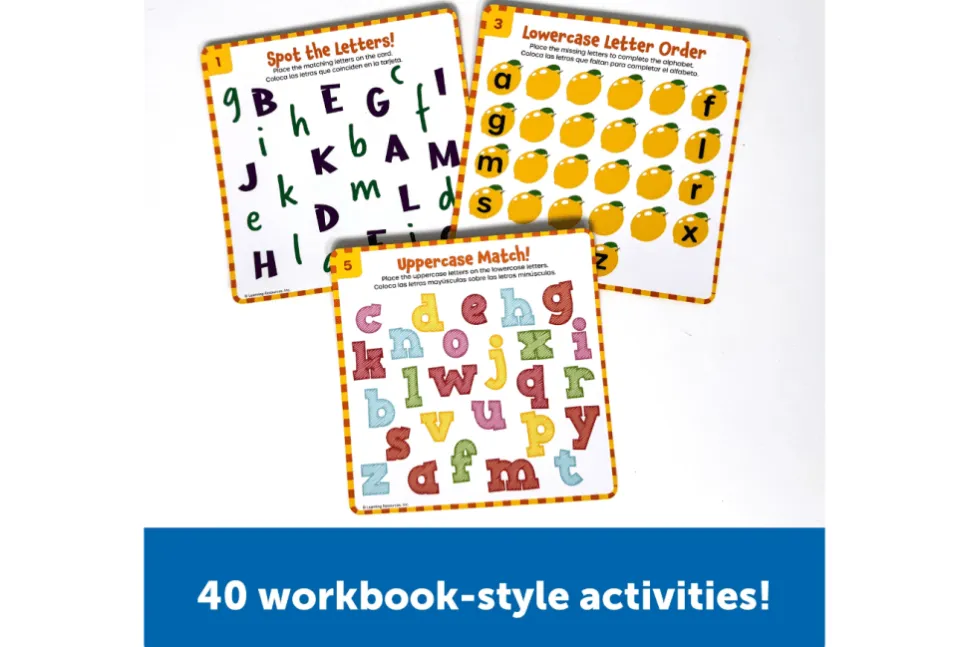 Skill Builders Letter Learning Kit