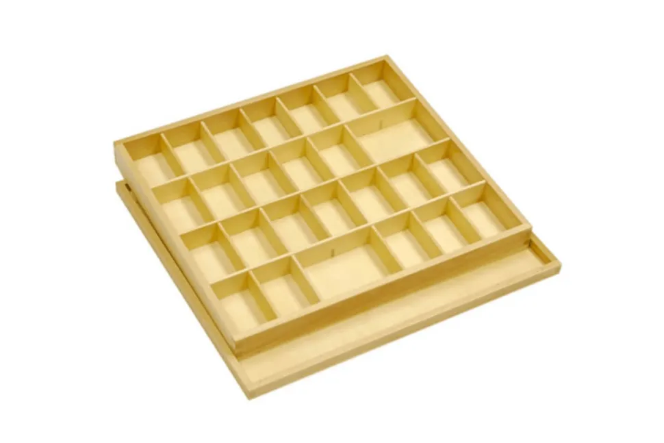 Small Movable Alphabet with Box: Print (Black or Red)