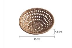 Small Rattan Baskets (Two Sizes)