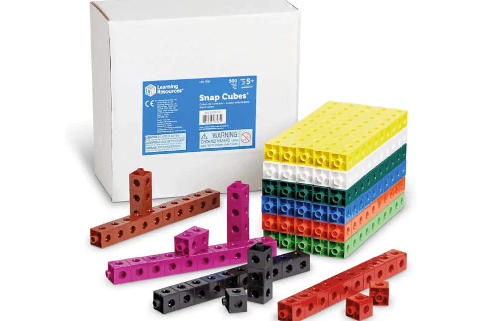 Snap Cubes (Set of 500) by Learning Resources