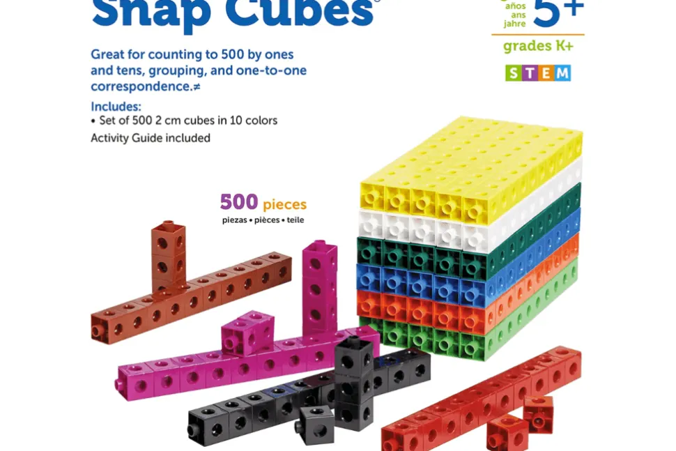 Snap Cubes (Set of 500) by Learning Resources